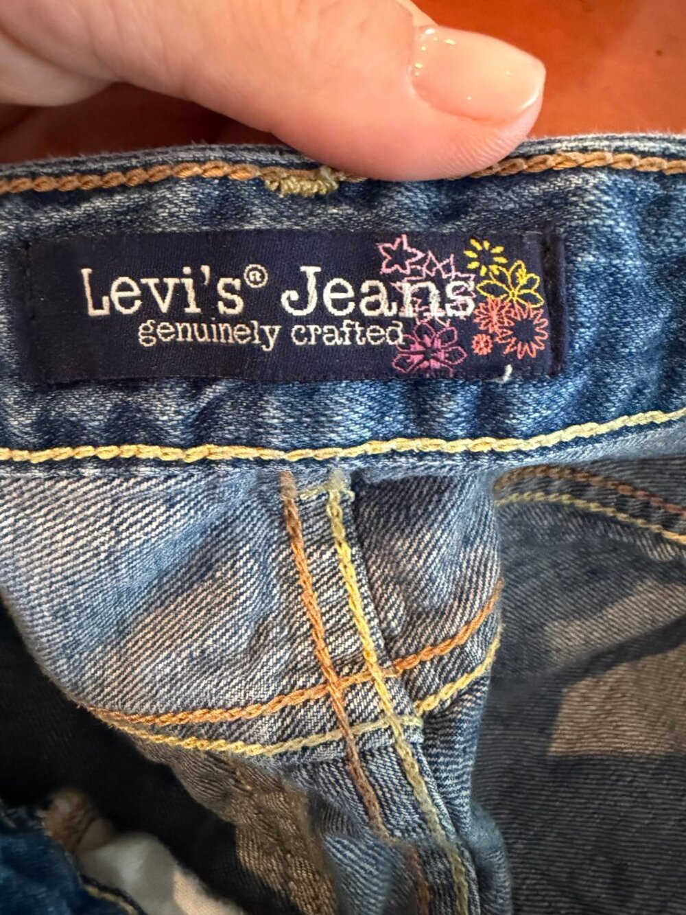 Levi's patchwork shorts - Picture 3 of 4